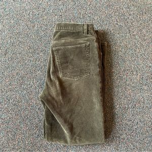 Green Corduroy Pants